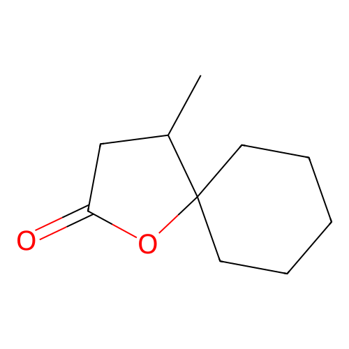 4-Methyl-1-oxaspiro[4.5]decan-2-one structure