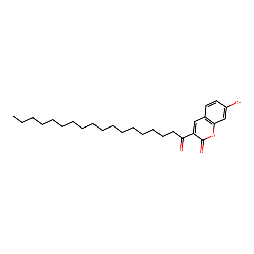 3-Octadecanoylumbelliferone structure