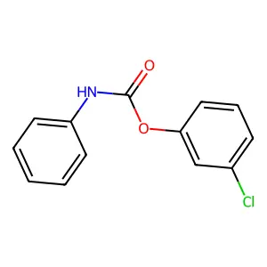 M-Chlorophenyl carbanilate structure