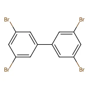 3,3',5,5'-Tetrabromobiphenyl structure