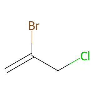 2-溴-3-氯丙烯 structure