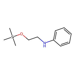 Aniline, N-[2-(trimethylsiloxy)ethyl]- structure