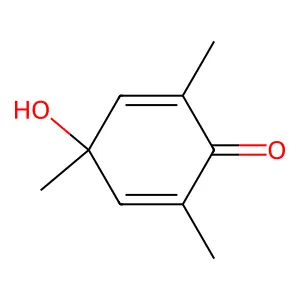 4-Hydroxy-2,4,6-trimethylcyclohexa-2,5-dien-1-one structure