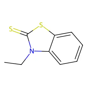 2(3H)-Benzothiazolethione, 3-ethyl- structure
