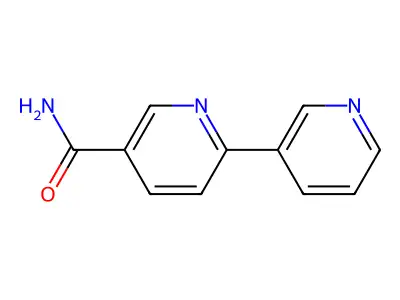 [2,3'-Bipyridine]-5-carboxamide structure