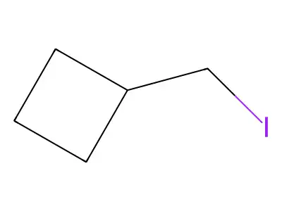 (Iodomethyl)cyclobutane structure
