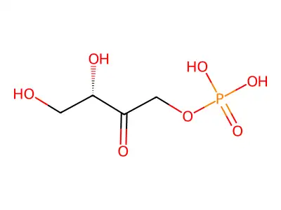 L-erythrulose 1-phosphate structure