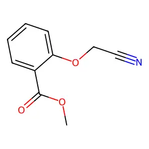 Methyl 2-(cyanomethoxy)benzoate structure