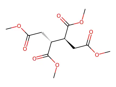 Tetramethyl 1,2,3,4-butanetetracarboxylate structure