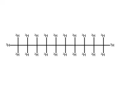 Decane-d22 structure