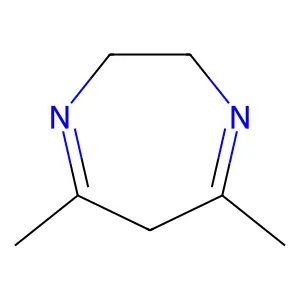 5,7-dimethyl-3,6-dihydro-2H-1,4-diazepine structure