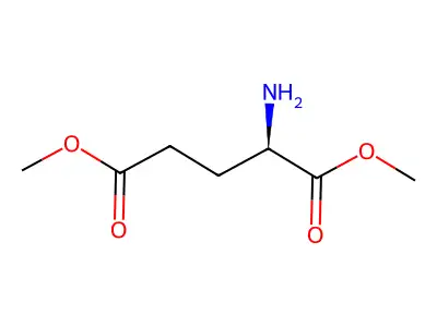 Dimethyl DL-glutamate structure