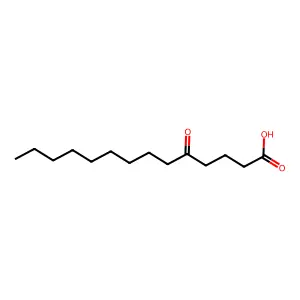 5-氧代肉豆蔻酸 structure