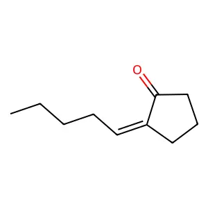 2-戊亚基环戊酮 structure