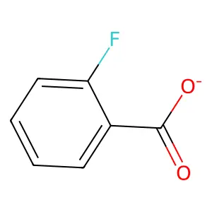 2-Fluorobenzoate structure