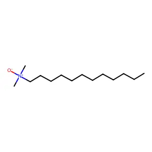 十二烷基二甲基氧化胺 structure