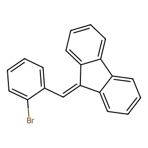 9-[(2-Bromophenyl)methylidene]fluorene structure