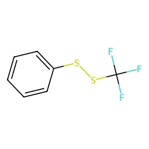 Trifluoromethyl phenyl disulfide structure