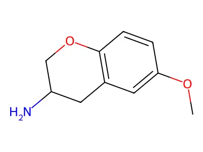 6-Methoxychroman-3-amine structure