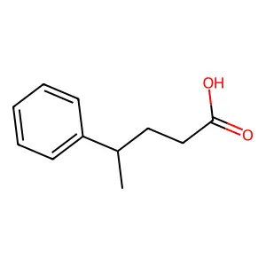4-苯基戊酸 structure