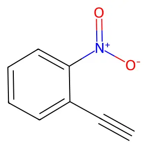 1-Ethynyl-2-nitrobenzene structure