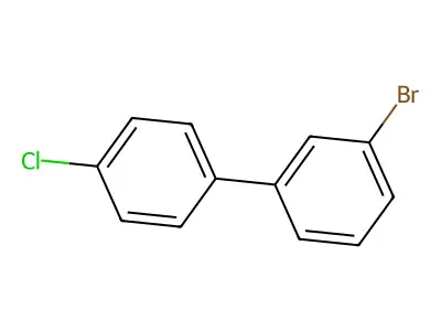 3-Bromo-4'-chloro-biphenyl structure