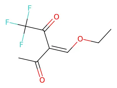 2,4-Pentanedione, 3-(ethoxymethylene)-1,1,1-trifluoro- structure