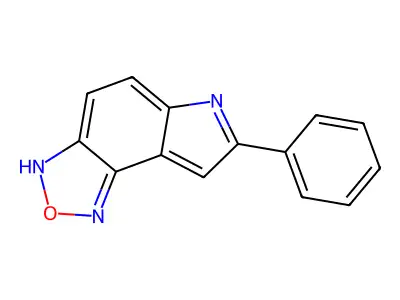 7-phenyl-6H-[1,2,5]oxadiazolo[3,4-e]indole structure