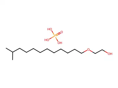 Poly(oxy-1,2-ethanediyl), alpha-isotridecyl-omega-hydroxy-, phosphate structure