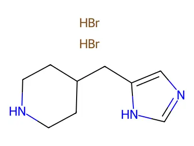 4-(1H-咪唑-4-甲基)-哌啶 structure