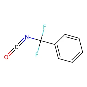[Difluoro(isocyanato)methyl]benzene structure