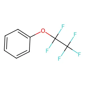 Pentafluoroethoxybenzene structure