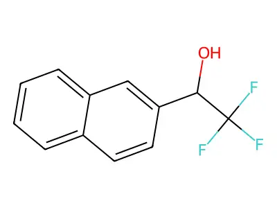 2,2,2-Trifluoro-1-(naphthalen-2-yl)ethan-1-ol structure