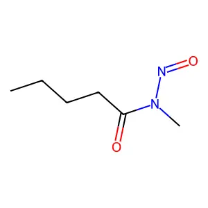 N-Nitroso-N-methylvaleramide structure