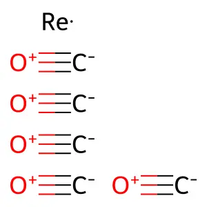 Rhenium, pentacarbonylhydro- structure
