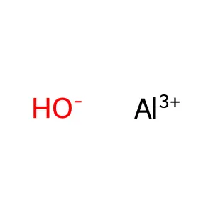 Aluminum(2+), hydroxy- structure