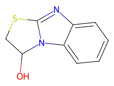 2,3-Dihydro[1,3]thiazolo[3,2-a]benzimidazol-3-ol structure