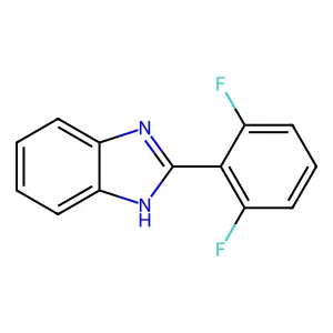 2-(2,6-difluorophenyl)-1H-benzimidazole structure