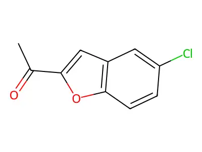 1-(5-Chloro-1-benzofuran-2-yl)ethan-1-one structure