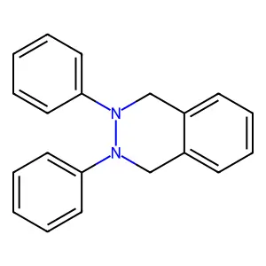 Phthalazine,1,2,3,4-tetrahydro-2,3-diphenyl- structure