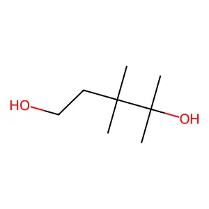 3,3,4-Trimethylpentane-1,4-diol structure
