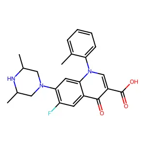 Quinolone der. structure