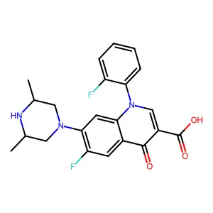 Quinolone der. structure