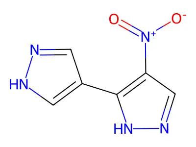 4-nitro-5-(1H-pyrazol-4-yl)-1H-pyrazole structure