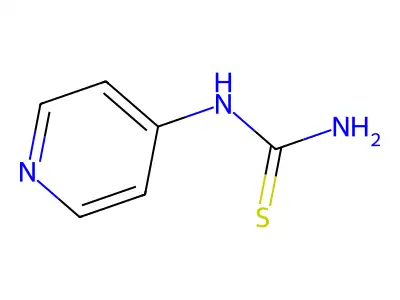 4-Pyridylthiourea structure