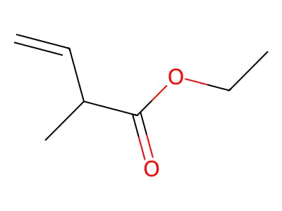 Ethyl 2-methylbut-3-enoate structure