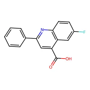 6-Fluoro-2-phenylquinoline-4-carboxylic acid structure