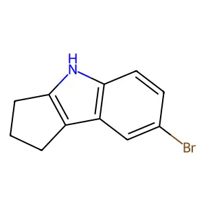 7-Bromo-1,2,3,4-tetrahydrocyclopenta[b]indole structure