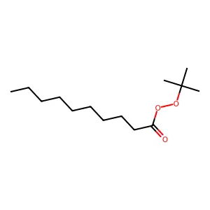 Decaneperoxoic acid tert-butyl ester structure