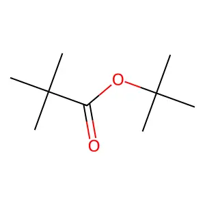 叔戊酸叔丁酯 structure
